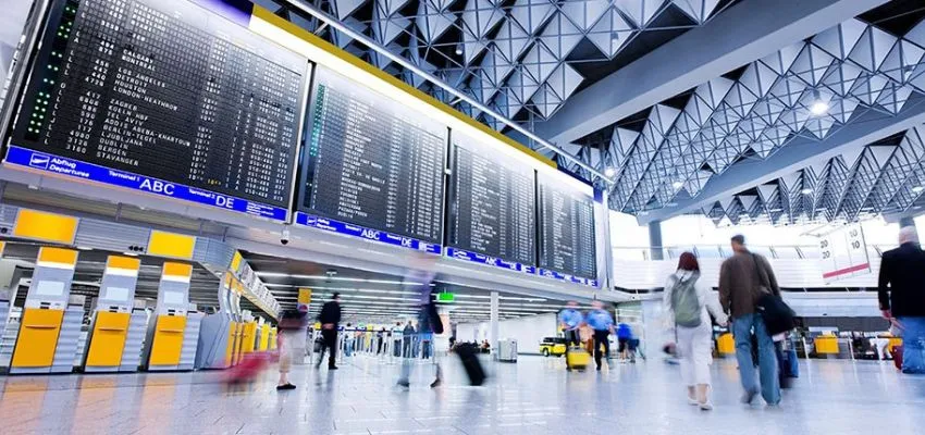 Frontier Airlines Arrival and Departure Terminals