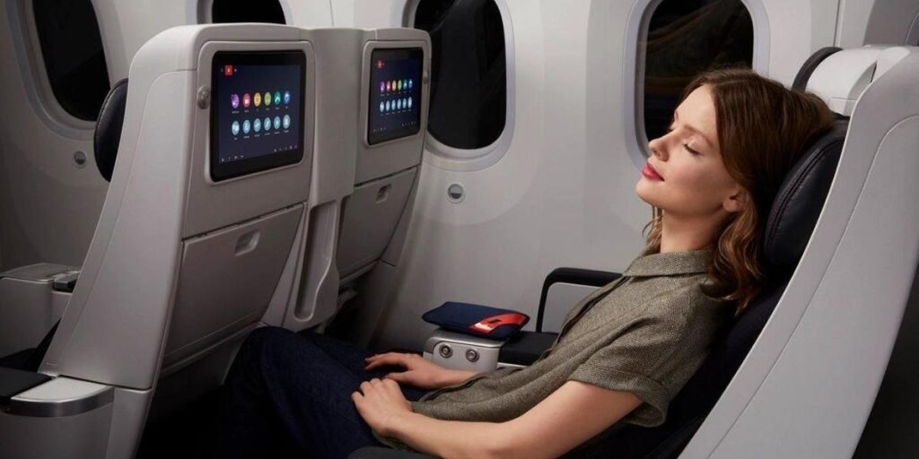 Air France Premium Economy In-Flight Experience and Seats 