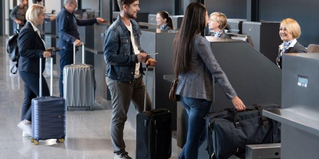 Check-In Counters at Hawaiian LAX Terminal