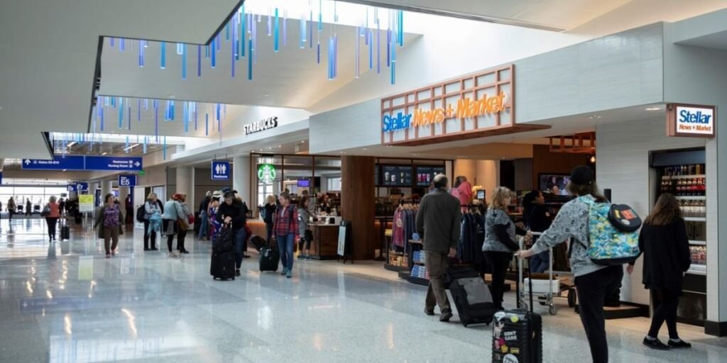 Overview of Phoenix Sky Harbor Airport 