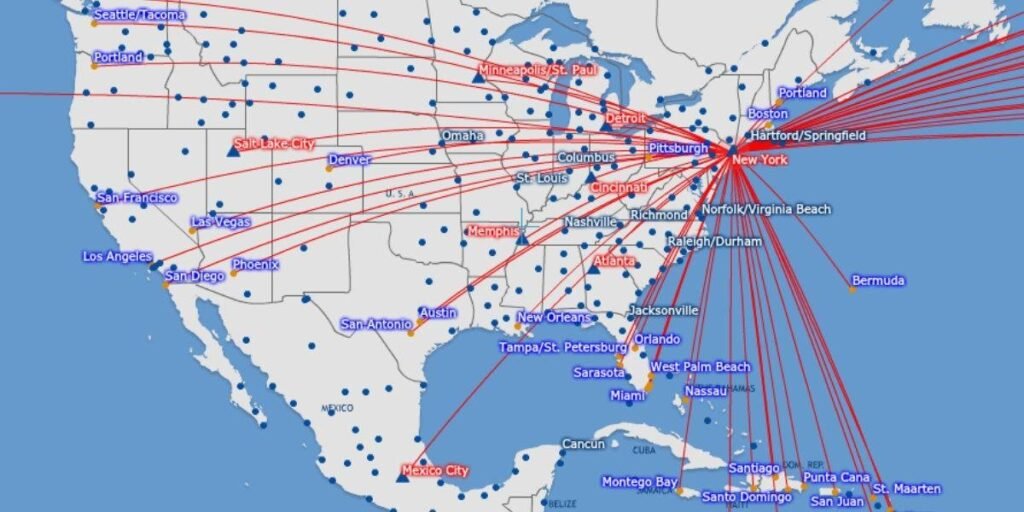 Delta International Flights from NYC