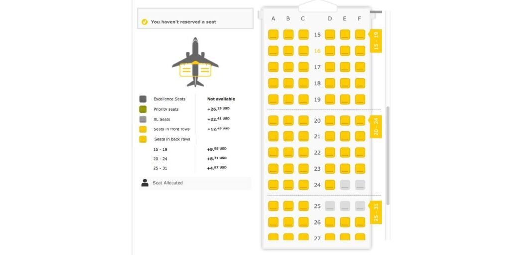 Seat Selection