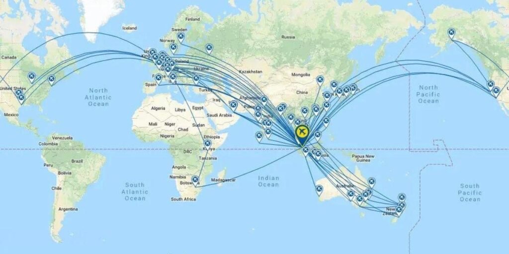 List of Singapore Airlines Destinations in Europe