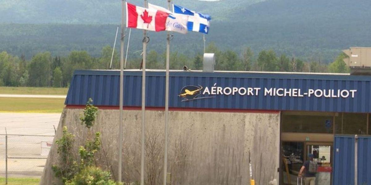 Michel Pouliot Gaspe Airport